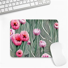 Pure And Radiant Watercolor Flowers Small Mousepad by GardenOfOphir