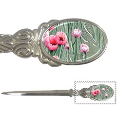 Pure And Radiant Watercolor Flowers Letter Opener by GardenOfOphir