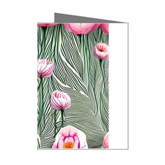 Pure And Radiant Watercolor Flowers Mini Greeting Cards (pkg Of 8) by GardenOfOphir