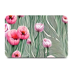 Pure And Radiant Watercolor Flowers Plate Mats by GardenOfOphir