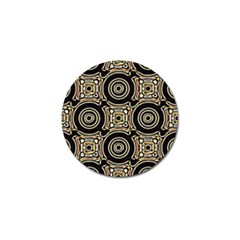 Background Art Pattern Design Graphic Golf Ball Marker by Ravend