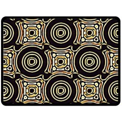 Background Art Pattern Design Graphic One Side Fleece Blanket (large) by Ravend