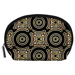 Background Art Pattern Design Graphic Accessory Pouch (large)