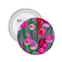 Mysterious And Enchanting Watercolor Flowers 2 25  Buttons by GardenOfOphir