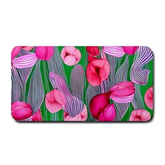 Mysterious And Enchanting Watercolor Flowers Medium Bar Mat by GardenOfOphir