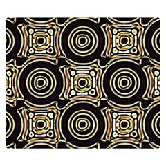 Background Art Pattern Design Graphic One Side Premium Plush Fleece Blanket (small) by Ravend