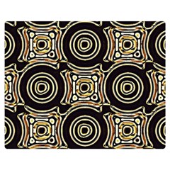 Background Art Pattern Design Graphic One Side Premium Plush Fleece Blanket (medium) by Ravend