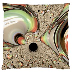 Fractal Background Pattern Texture Abstract Design Abstract Standard Premium Plush Fleece Cushion Case (two Sides) by Ravend