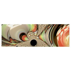 Fractal Background Pattern Texture Abstract Design Abstract Banner And Sign 12  X 4  by Ravend