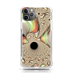 Fractal Background Pattern Texture Abstract Design Abstract Iphone 11 Pro 5 8 Inch Tpu Uv Print Case by Ravend