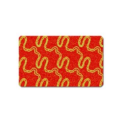 Background Ornamental Pattern Abstract Seamless Magnet (name Card) by Ravend