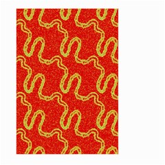 Background Ornamental Pattern Abstract Seamless Large Garden Flag (two Sides) by Ravend