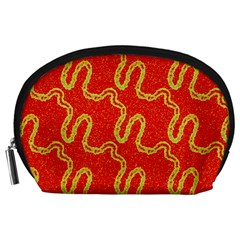 Background Ornamental Pattern Abstract Seamless Accessory Pouch (large)