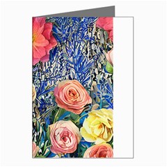 Captivating Watercolor Flowers Greeting Cards (pkg Of 8) by GardenOfOphir