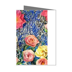 Captivating Watercolor Flowers Mini Greeting Cards (pkg Of 8) by GardenOfOphir