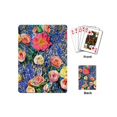 Captivating Watercolor Flowers Playing Cards Single Design (mini) by GardenOfOphir