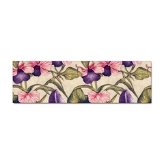 Flowers Pattern Decorative Wallpaper Scrapbooking Sticker (bumper) by Ravend