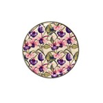 Flowers Pattern Decorative Wallpaper Scrapbooking Hat Clip Ball Marker Front