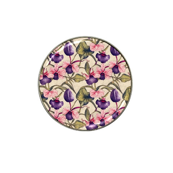 Flowers Pattern Decorative Wallpaper Scrapbooking Hat Clip Ball Marker