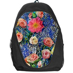 Captivating Watercolor Flowers Backpack Bag by GardenOfOphir