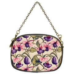 Flowers Pattern Decorative Wallpaper Scrapbooking Chain Purse (two Sides) by Ravend