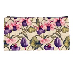 Flowers Pattern Decorative Wallpaper Scrapbooking Pencil Case