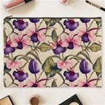 Flowers Pattern Decorative Wallpaper Scrapbooking Cosmetic Bag (XXXL) Front