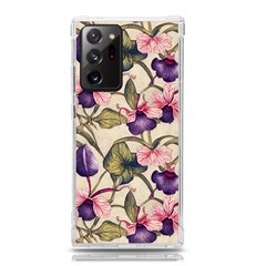 Flowers Pattern Decorative Wallpaper Scrapbooking Samsung Galaxy Note 20 Ultra Tpu Uv Case by Ravend