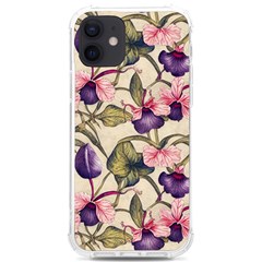 Flowers Pattern Decorative Wallpaper Scrapbooking Iphone 12/12 Pro Tpu Uv Print Case by Ravend