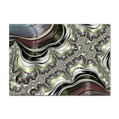 Fractal Background Pattern Texture Abstract Design Art Sticker A4 (100 Pack) by Ravend