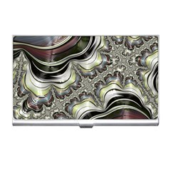 Fractal Background Pattern Texture Abstract Design Art Business Card Holder by Ravend