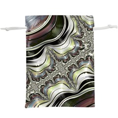 Fractal Background Pattern Texture Abstract Design Art Lightweight Drawstring Pouch (xl) by Ravend