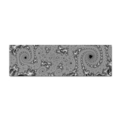 Fractal Background Pattern Texture Abstract Design Silver Sticker Bumper (10 Pack) by Ravend