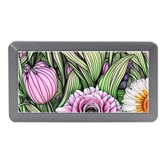 Sumptuous Watercolor Flowers Memory Card Reader (mini) by GardenOfOphir