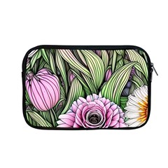 Sumptuous Watercolor Flowers Apple Macbook Pro 13  Zipper Case by GardenOfOphir