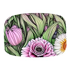 Sumptuous Watercolor Flowers Mini Square Pill Box by GardenOfOphir