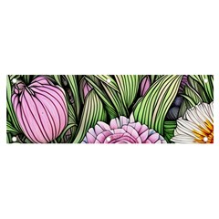 Sumptuous Watercolor Flowers Banner And Sign 6  X 2  by GardenOfOphir