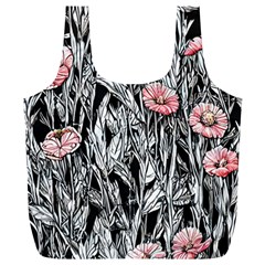 Luxurious Watercolor Flowers Full Print Recycle Bag (xl) by GardenOfOphir