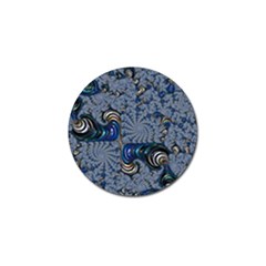 Fractal Background Pattern Texture Abstract Design Pattern Golf Ball Marker by Ravend