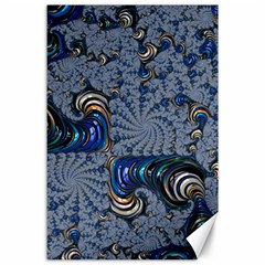 Fractal Background Pattern Texture Abstract Design Pattern Canvas 24  X 36  by Ravend