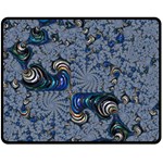 Fractal Background Pattern Texture Abstract Design Pattern Fleece Blanket (Medium) 58.8 x47.4  Blanket Front