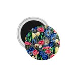 Exquisite Watercolor Flowers 1.75  Magnets Front