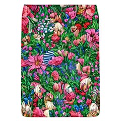 Dazzling Watercolor Flowers Removable Flap Cover (l)