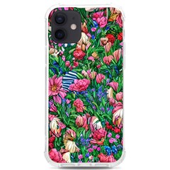 Dazzling Watercolor Flowers Iphone 12/12 Pro Tpu Uv Print Case by GardenOfOphir