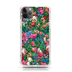 Dazzling Watercolor Flowers Iphone 11 Pro Max 6 5 Inch Tpu Uv Print Case by GardenOfOphir