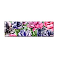 Majestic Watercolor Flowers Sticker Bumper (10 Pack) by GardenOfOphir