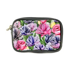 Majestic Watercolor Flowers Coin Purse by GardenOfOphir