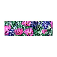 Cherished Watercolor Flowers Sticker (bumper) by GardenOfOphir