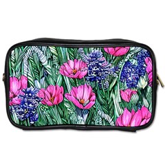 Cherished Watercolor Flowers Toiletries Bag (one Side) by GardenOfOphir