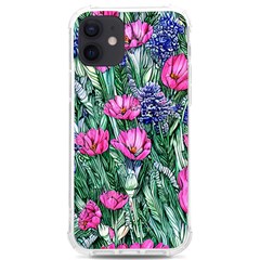 Cherished Watercolor Flowers Iphone 12/12 Pro Tpu Uv Print Case by GardenOfOphir